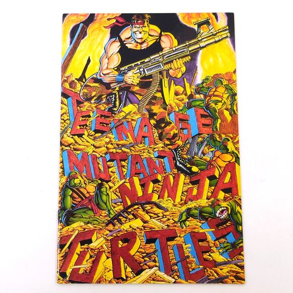 TMNT Comic Book Lot #9 (1986) #34 (1990) VF+ Turtles Teenage Mutant Ninja Mirage - Picture 2 of 11